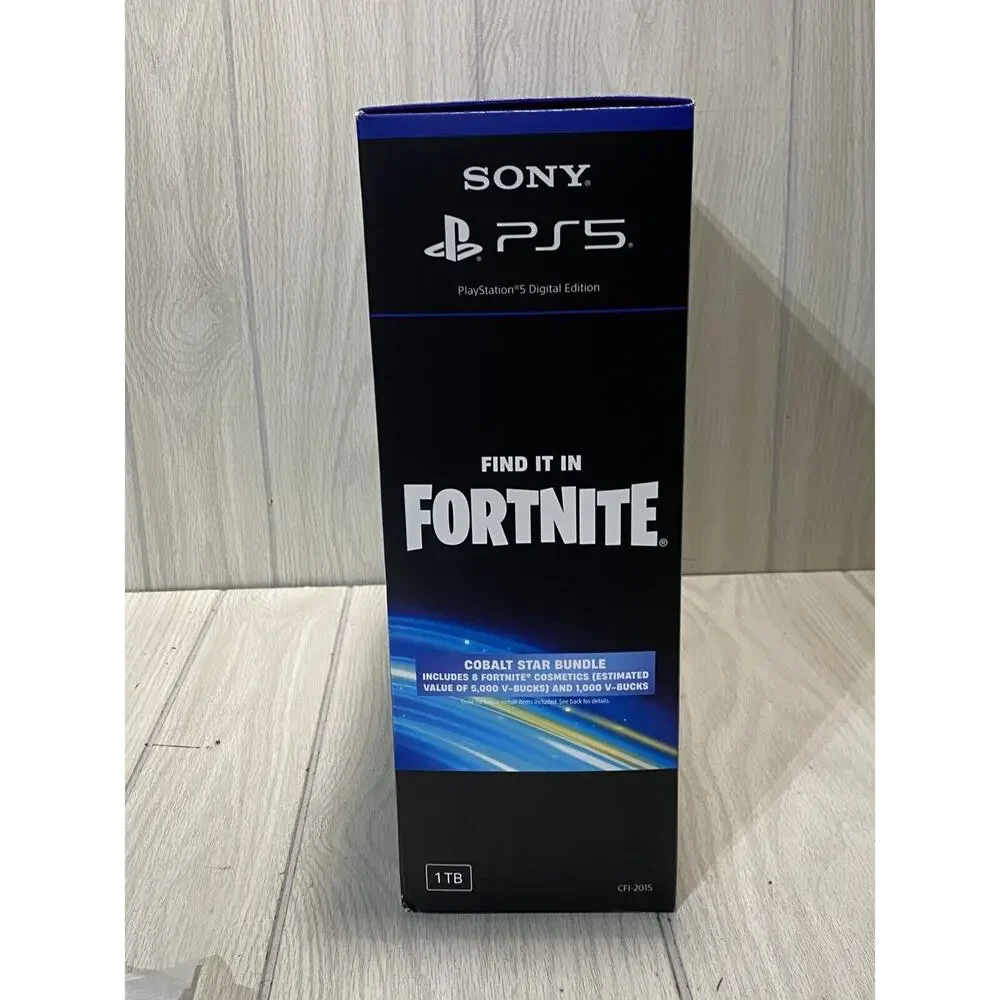 Sony PS5 (BOX ONLY with whatever is on the picture)